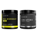 Kaged Pre Sport Pre Workout Powder Mango Lime Creatine Monohydrat Mikroniseret Powder Bundle, Energy & Muscle Recovery Supplement Pack, 20 Servering Pre-Workout + 100 Servering Creatin