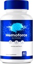 Memoforce piller, Memoforce supplement kapsler, Memoforce avanceret formel, Memoforce anmeldelser (60 kapsler)