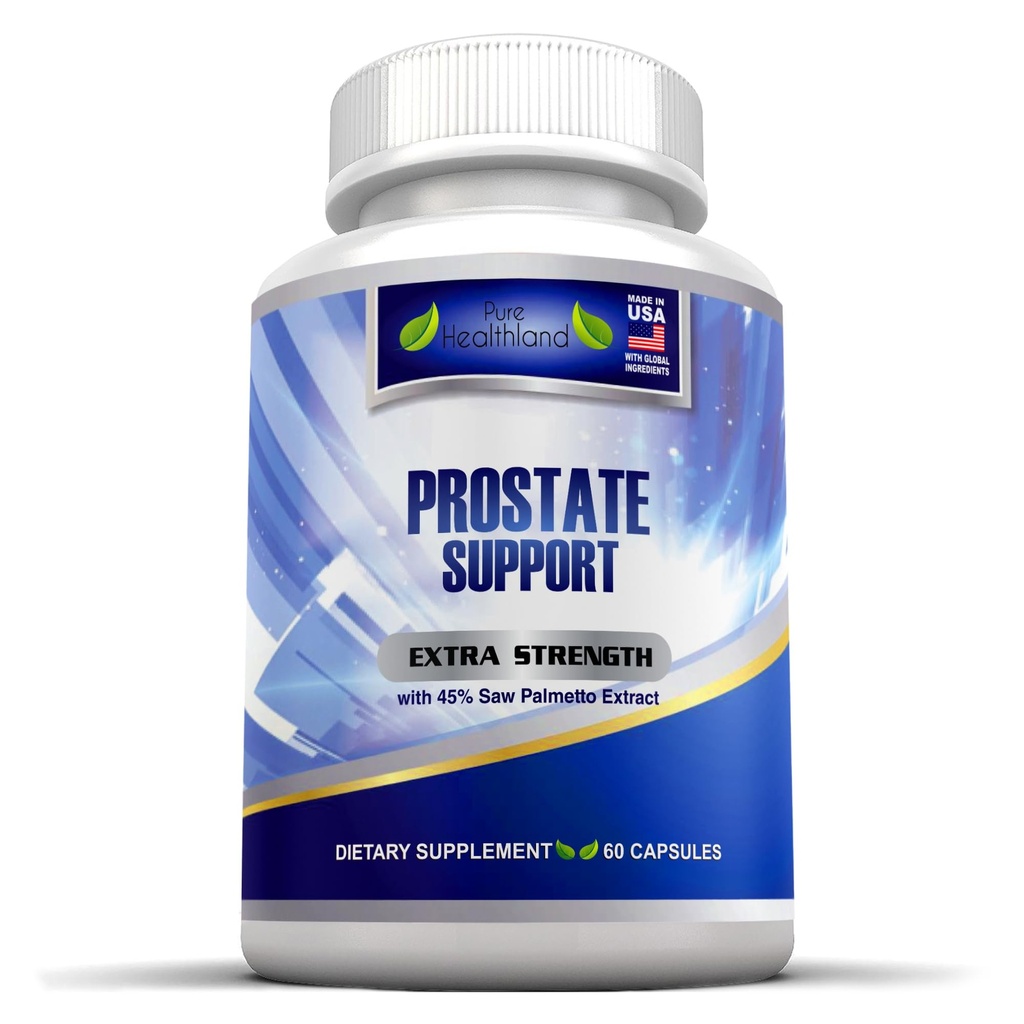 Prostata sundhed supplement til mænd - 33 naturlige ingredienser med 45% Saw Palmetto ekstrakt
