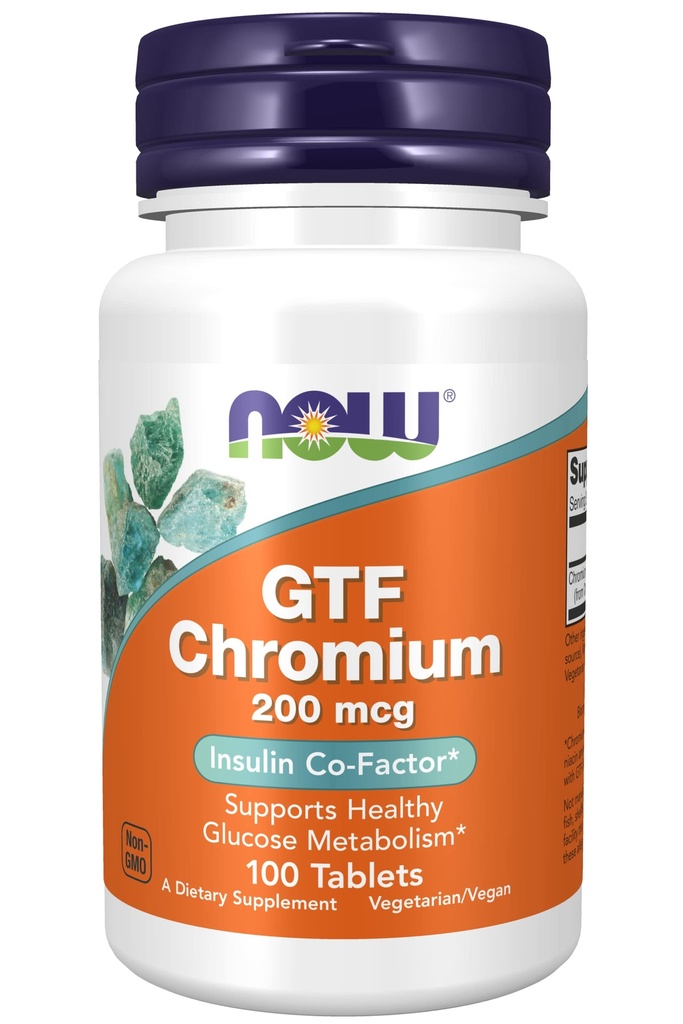 GTF Chrom 200mcg 100 tabletter (pakke med 2)