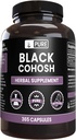 Pure Original Ingredienser Black Cohosh (365 kapsler) Ingen Magnesium eller Rice Fillers, Altid Pure, Lab Verified