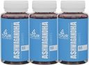 Ashwagandha Gummies Mixed Berry KSM- 66, Lions Mane, Vitamin- D, Non- GMO, Gluten- Free, Gelatine Free & Kosher (180 Greve (Pack of 3))