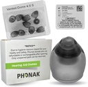 Phonak Vented 4.0 Dome Lille (0,29 tommer = 7.5mm) 10 Domæner, Ægte OEM Schweiz Erstatning af Sonova, Hørestøtte Dommere for Phonak Audeo Marvel Paradise Lumity Tilbehør -1 Pack / 10 Domæner i alt