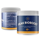Peak BioBoost - Prebiotic Fiber Supplement - Flavorless fordøjelsestilskud - Let at opløse Prebiotic Powder - Ingen Gluten, Soy eller Dairy - 1 måned levering - 30 Servere