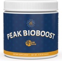 Peak BioBoost - Prebiotic Fiber Supplement - Flavorless fordøjelsestilskud - Let at opløse Prebiotic Powder - Ingen Gluten, Soy eller Dairy - 1 måned levering - 30 Servere
