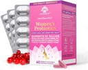 Nutricelebrity NutriFlora- Pro Probiotika til kvinder - Support Vaginal, Urinary Health, Immunsystemet fordøjelsessystem Support, Cranberry Pills Supplement, 10 Millioner CFU 6 Sprains (30 Caps) - 2 Pack