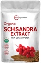 Organic Schisandra Extract Powder, 8 Ounce, Traditional Adaptogen og Filler Gratis, Pure Schisandra tillæg, Understøtter lever Detox og kognitiv sundhed, Ingen GMO 'er