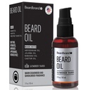 Beardbrand Beard Oil for mænd med Jojoba & E-vitamin - Softens Stubble, Betingelser Skin & Promoes Beard Growth Budd124; Sandalwood & Cedar Oil Stcent Budd124; 2 fl oz