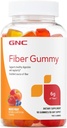GNC Fiber 6g Gummy, understøtter sund fordøjelse og regelmæssighed, blandet frugt, 90 Greve