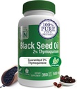 Health Thru Nutrition Black Seed Oil 500mg 360 Softgels against 124; High Potency 2% Thymoquinone against 124; 3. part testet 124; Pure Cold Pressed