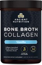 Ancient Nutrition Collagen Powder, Bone Broth Collagen, Vanilla, Hydrolyzed Multi Collagen Peptider, Understøtter hud og negle, Fælles tillæg, 30 Servere, 18.3oz