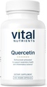 Vital Nutrients Quercetin Dex124; Vegan Quercetin Supplement med Bioflavonoider til Sinus, Respiratory, Heart, & immunfunktion Support Dex124; Gluten, Dairy, Soy Free Dex124; 500mg Dex124; 100 Kapsler