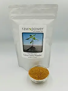 Raw Power Camu Berry Powder, 8 oz (227g), rå, wildcrafted, 100% Pure, Non- GMO, Organics