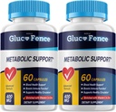 Gluco Fence Metabolic Support - Glucofence Support Pills, Gluco Fence Advanced Formel Capsules Anmeldelser Fence (2 Pack - 120 Kapsler)