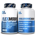 Advanced Joint Support Support Bundle - Komplet Joint Support Stack med Hyaluronsyre og FlexMode med Joint Vitamin Glucosamin Chondroitin MSM og BioPerine til forbedret absorption