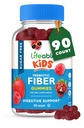 Lifeable Sugar Free Prebiotic Kids Fiber Gummies against 124; 4g Fiber til børn