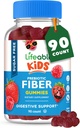 Lifeable Sugar Free Prebiotic Kids Fiber Gummies against 124; 4g Fiber til børn