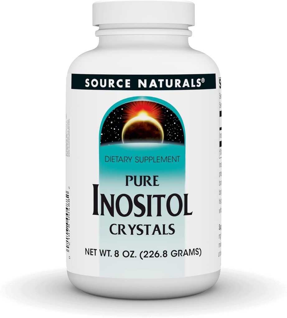 Source Naturals Pure Inositol 844 mg Dietary Supplement - 8 oz Crystals