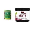 Amazing Grass Green Blend Superfood: Super Green Powder Smoothie Mix for Boost Energy & Force Factor Total Beets Drink Mix Superfood Powder med Nitrater til Support Circulation, Blood Flow