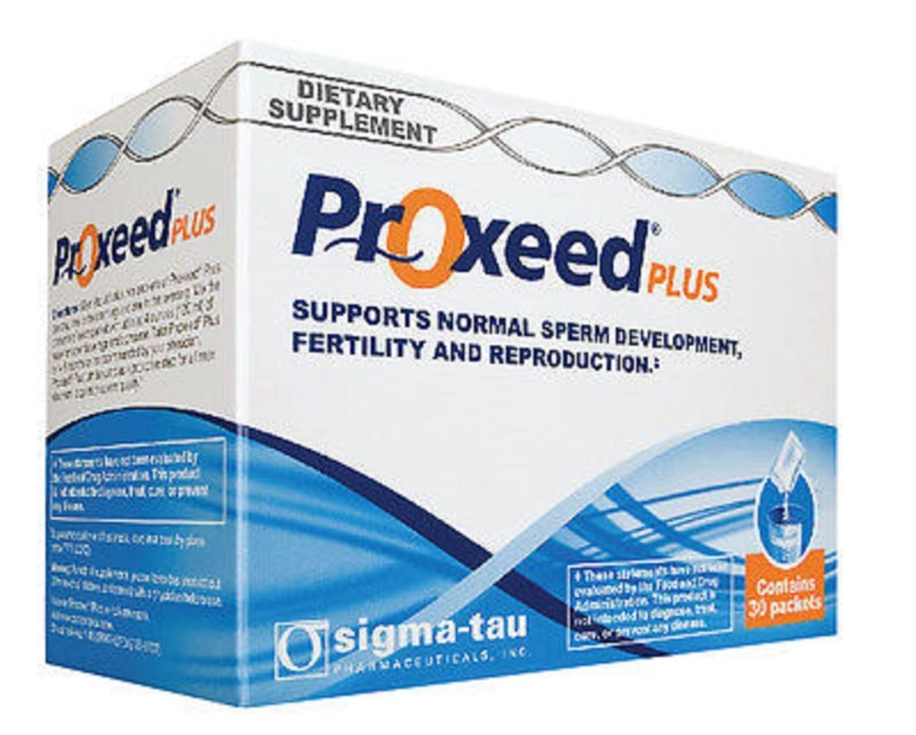 2 æsker ProXeed Plus - A Mænds Dietary Fertility Supplement (30 pakker hver)