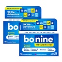 Bonine Non- Drowsy Motion Sygdom Relief - 32 tyggetabletter med Meclizine HCL 25mg - Non Drowsy Medicine for Kvalme eller Motion Sygdom - Cruise Essentials - Raspberry Flavor