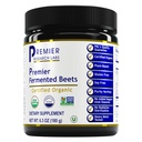 Premier Research Labs Premier Fermented Beets - Beet Root Powder Fermented, Organic Fermented Beets for Mænd & Kvinder, Beetroot, Nitrater, Blood Pressure Support, USDA Organic - 6.3 Oz Jar
