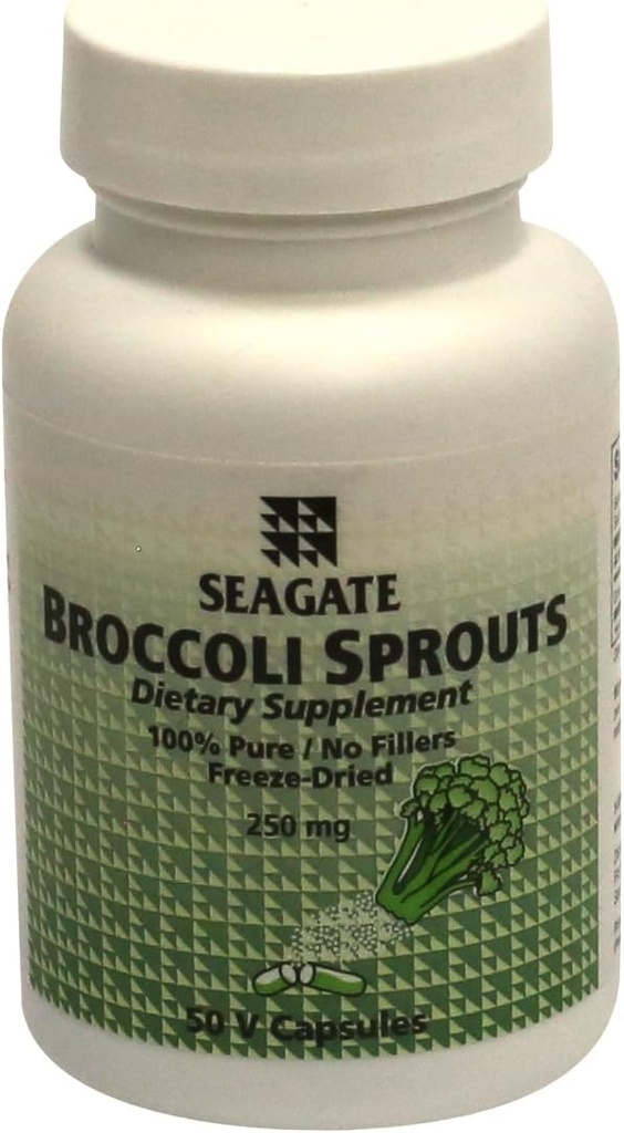 Seagate Products Broccoli Spruds 250 mg 50 Kapsler