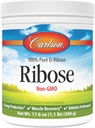 Carlson - Ribose, 100% Pure D- Ribose, Non- GMO, Energiproduktion, Muscle Recovery & Atletic Performance, 17.6 oz (500 g)