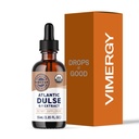 Vimergy Atlantic Dulse Liquid - Antioxidant Support * - fremmer gratis radikal beskyttelse * - Økologisk, Vegan, Gluten- Free - 55 Servere (55 ml)