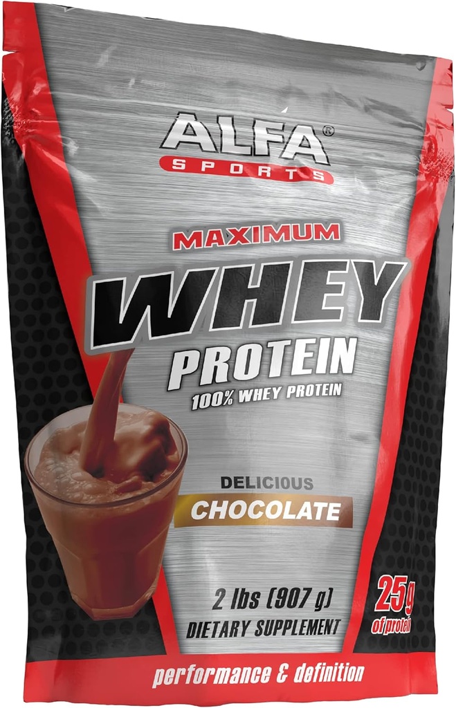 Maximun Whey Chokolade Flavor 2 Lbs 50 G protein