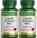 Nature 's Bounty Hvidløg Extract 1000 mg Softgels 100 ea (Pack of 2)
