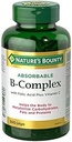 Naturens Bounty Absorbable B- Kompleks med folinsyre Plus C-vitamin, 100 Softgels