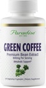 Paradise Herbs Green Coffee Bean, Active Whole Spectrum Extract, Super Potent, Ultra Pure, Vegan, Gluten Free, Non- GMO, 60 Greve