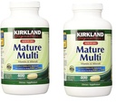Kirkland Signature Voksen 50 + Multi Vitamin & Min, 400 tabletter (2 Pack)