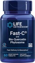 Life Extension Fast- C ® og Bio- Quercetin ®, Hurtig levering og absorption, C-vitamin, Fenugreek, Immunstøtte, Magnesium, Glutenfri, Non- GMO, Vegetar, 60 tabletter