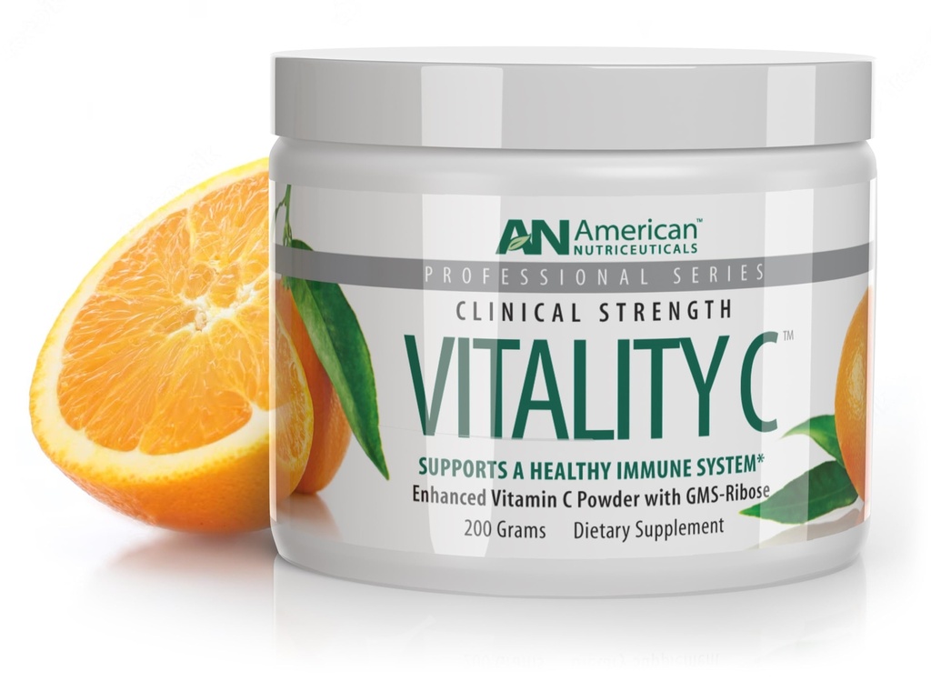 Amerikanske Nutrikacin - C-vitamin pulver - supplement til immunforsvar - Natural, Sugar Free -Non- Acid - OLIE mg