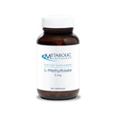 Metabolisk vedligeholdelse L- methylfolat 5 mg - L methylfolat, methylfolat supplement til kvinder & mænd, methylerede vitamin B9 (5 - MTHF) for hjerne sundhed, fokus og ro - 90 kapsler (pakning med 1)