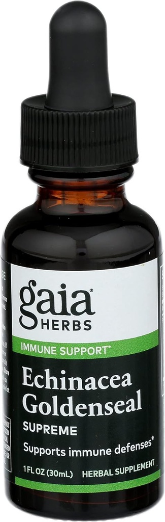 Gaia Herbs Echinacea Goldenseal Supreme, 1 Fz