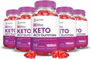 Justified Laboratories (5 Pack Bliss Keto ACV Gummies Advanced Formel 1000MG X 10 Bliss Boost Formuleret med Pomegranate Beet Juice Powder B12 Vegan Non GMO 300 Gummys