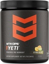 MTN OPS Yeti Pre- Workout Powder Energy Drink with Creatin, 200mg Coffein & BCAAs with Beta Alanine, 30- Serving Tub, Citrus Bliss