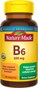 Nature Made Vitamin B6 100 mg tabletter, 100 Tæl for stofskifte