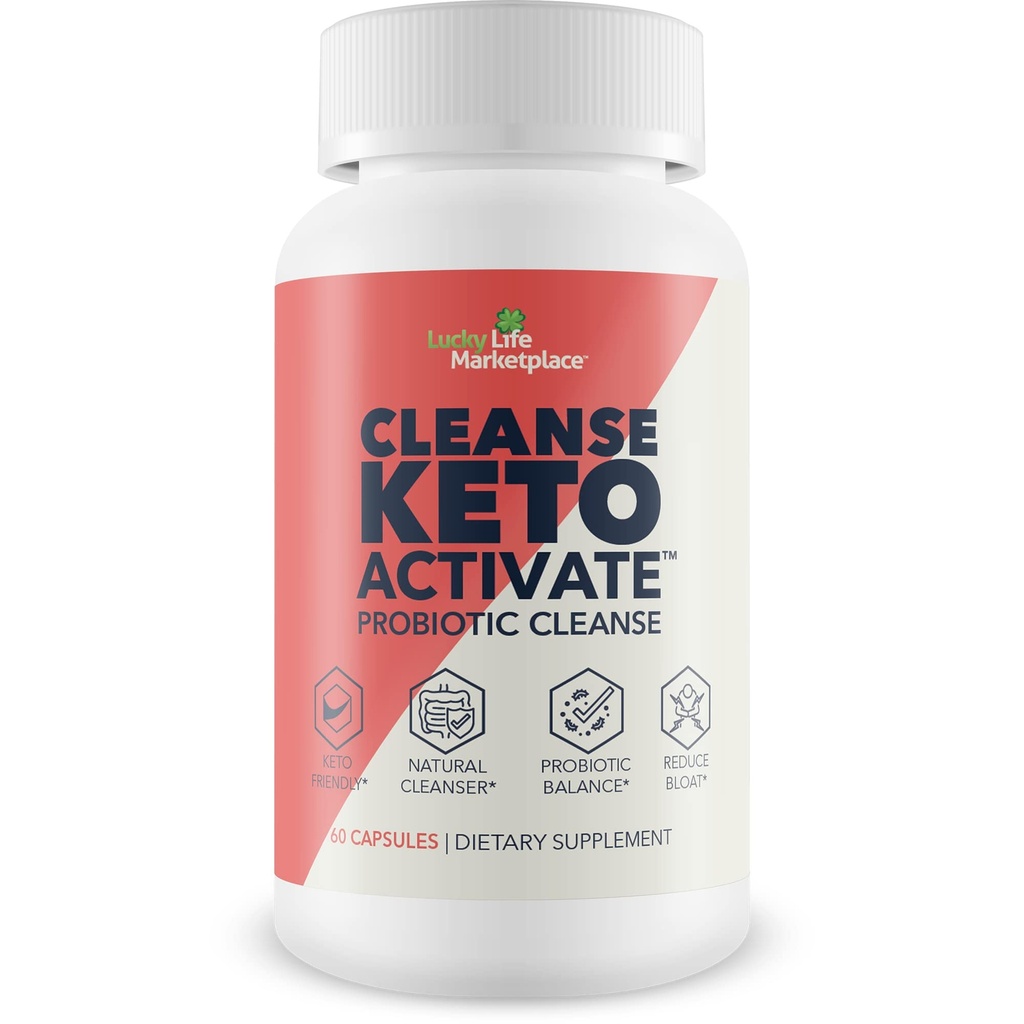 CLEANSE KETO AKTIVATE - KETO CLEANSE FOR KVINDER OG MÆND - Hjælpe FLUSH TOXINS & IMPLICATION - FREMME REGULARITET - STØTTE FORSKNING & DETOX - KETO CLEANSE & DETOX - STØTTEFORVALTNING - BOOST ENERGI