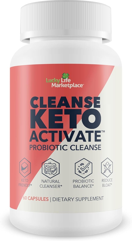 CLEANSE KETO AKTIVATE - KETO CLEANSE FOR KVINDER OG MÆND - Hjælpe FLUSH TOXINS & IMPLICATION - FREMME REGULARITET - STØTTE FORSKNING & DETOX - KETO CLEANSE & DETOX - STØTTEFORVALTNING - BOOST ENERGI