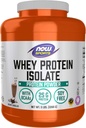 Now Foods Sport Nutrition, Whey Protein Isolate, 25 G med BCAA, cremet chokolade pulver, 5-pound