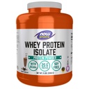 Now Foods Sport Nutrition, Whey Protein Isolate, 25 G med BCAA, cremet chokolade pulver, 5-pound