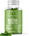 Matcha Green Tea Extract Gummy Vitamin med Green Tea Extract af skat skønhed. Matcha Energy Gummies. Grøn te Detox og rense. Vegansk Friendly, Glutenfri og ikke-GMO. 1 måned Tilgang.