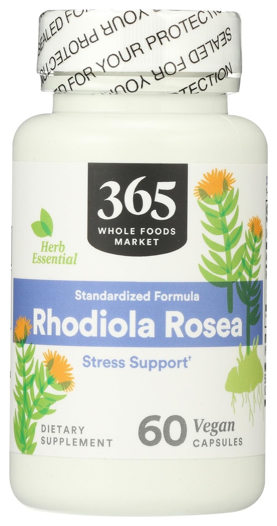 365 af Whole Foods Market, Rhodiola, 60 Greve