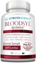 Godkendte Science Bloodsyl - understøtter blodgennemstrømning - Hawthorn Berry, Magnesium, BioPerine - Vegan - 180 Kapsler - Pakning med 1 stk.