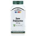 21. århundrede Saw Palmetto, 450 mg, 200 vegetariske kapsler
