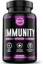 DFY immunsupportkapsler - med hyldebær Sambucus, C-vitamin, Sambucus Elderberry, D-vitamin D3 5000 IE, zink og ingefær